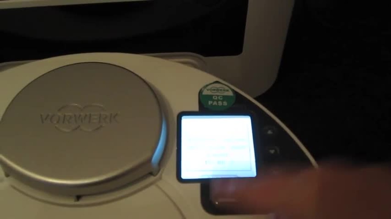 Les Numériques : Vorwerk Kobold VR100, programmation.
