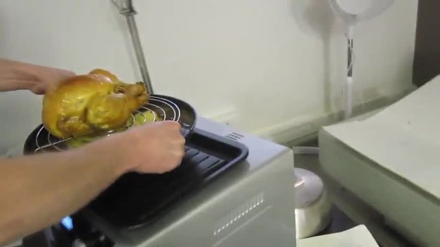 Les Numériques : Four multifonctions Samsung CP1395-ES, fin de cuisson