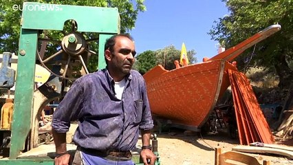Os últimos construtores de barcos da Grécia
