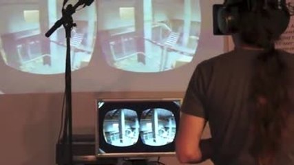 Les Numériques : Laval Virtual 2014 Cyberith Virtualizer