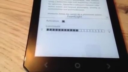 Les Numériques : Prise en main de la liseuse Ocean de Bookeen