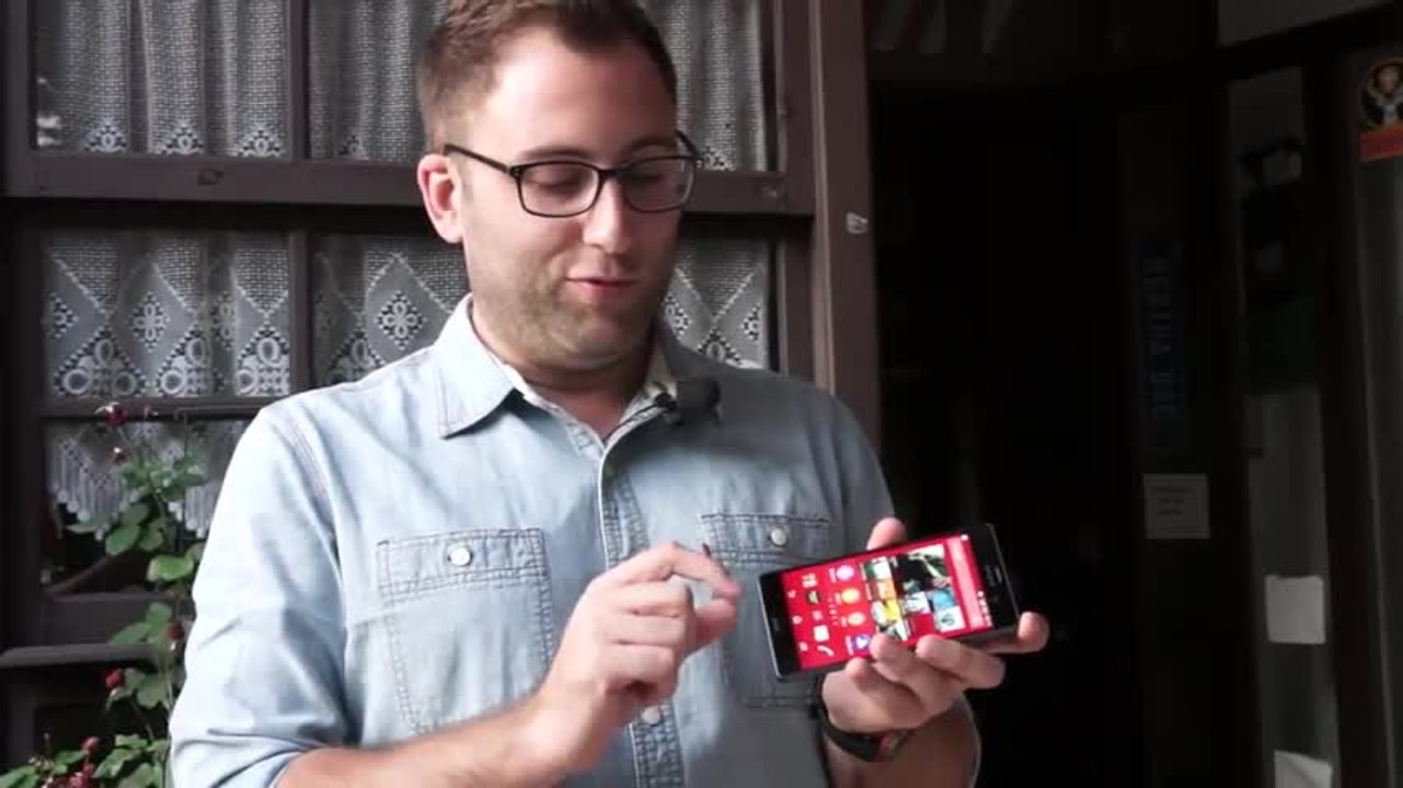 Les Numériques : IFA 2014_ Prise en main du Sony Xperia Z3