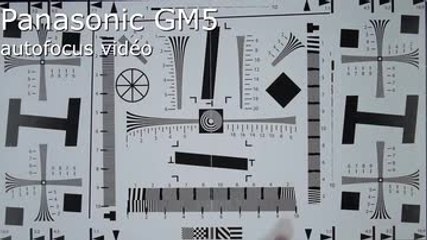 Panasonic GM5 autofocus video