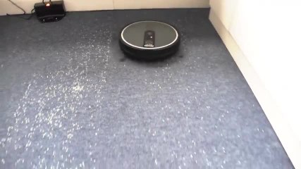 Les Numériques : aspirateur-robot Miele Scout RX1 sur moquette fine