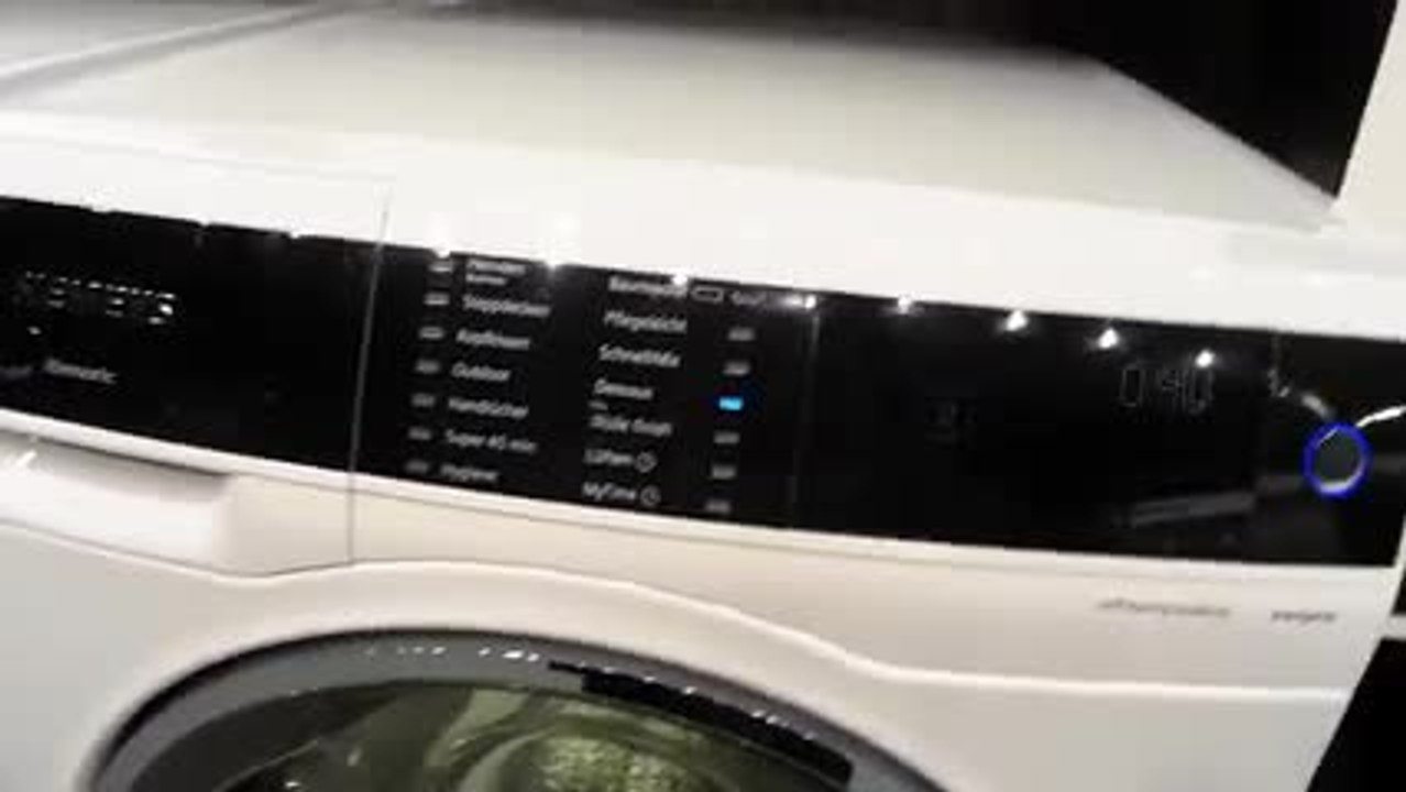 Les Numériques : nouvelle gamme lave-linge/sèche-linge Siemens avant-garde