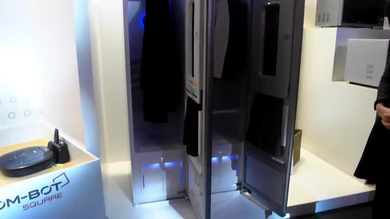 Les Numériques : armoire séchante LG Styler