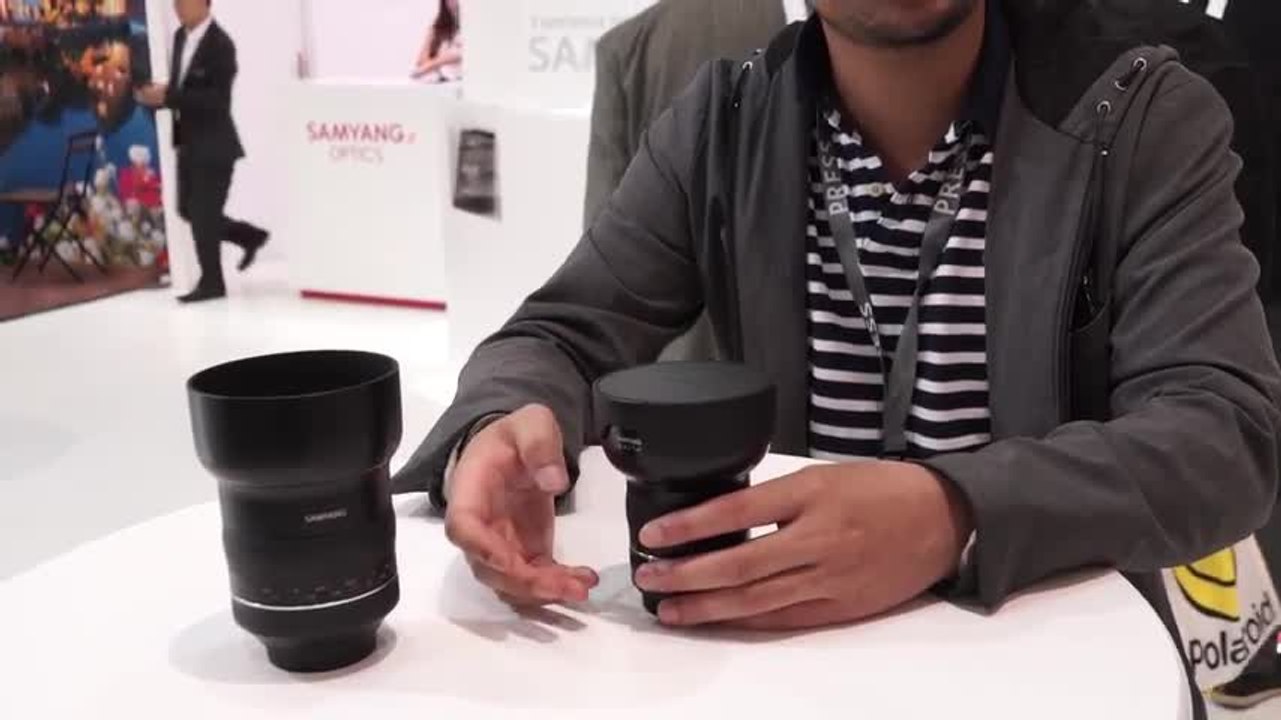 Photokina 2016: Prise en main des Samyang Premium MF