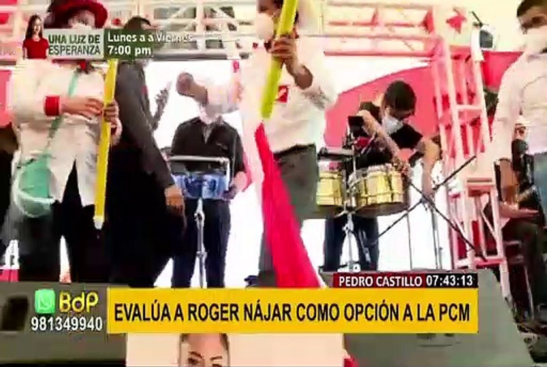 Vocero de PL no descarta que Roger Nájar sea premier: "Nos parece que reúne condiciones"