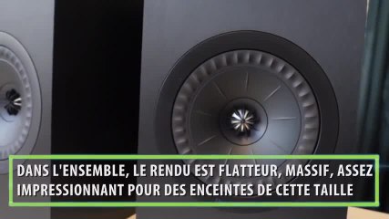 Prise en main des enceintes KEF Q350 ! Imparfaites mais séduisantes !