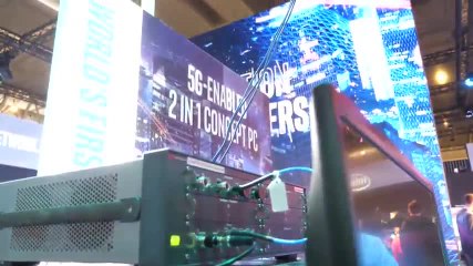 MWC 2018 - Intel présente une tablette avec la 5G intégrée et 5Gb/s