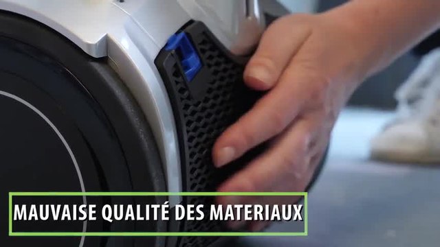 Aspirateur Dirt DevilRebel 26: un aspirateur léger mais peu maniable