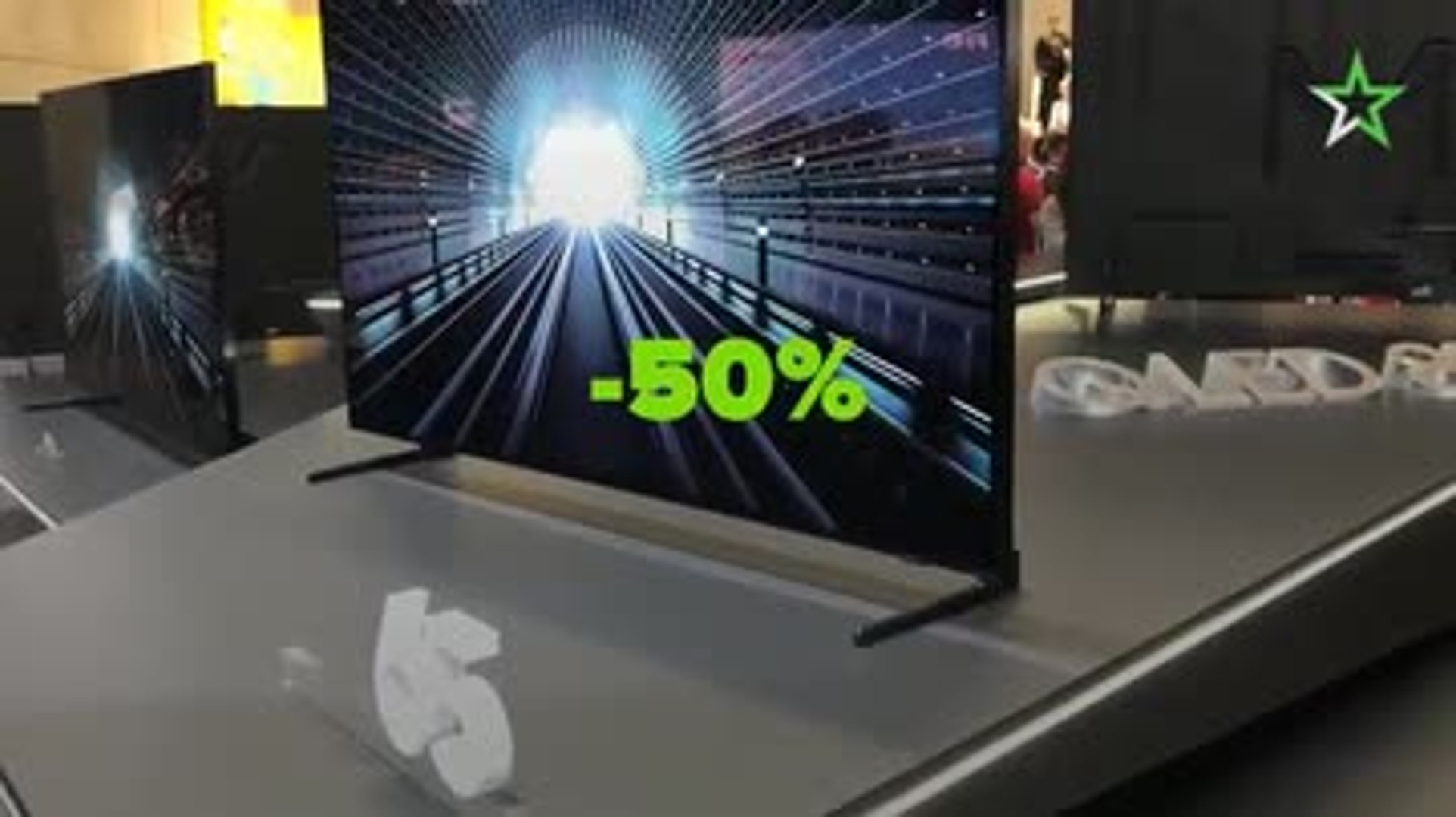 Ventes de TV 8K en bernes