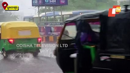 Incessant Rain Inundates Low Lying Areas Of Bhubaneswar