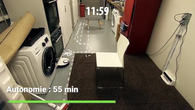Test système de navigation du Vorwerk Kobold VR300