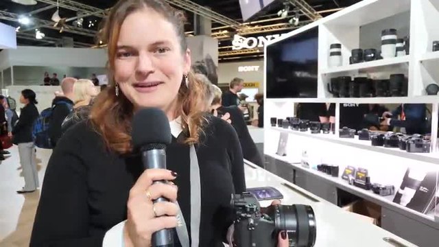 Tour du stand Sony et présentation du FE 24mm f/1.4 GM