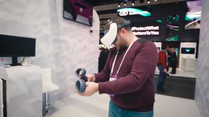 Prise en main HTC Vive Focus Plus - MWC 2019