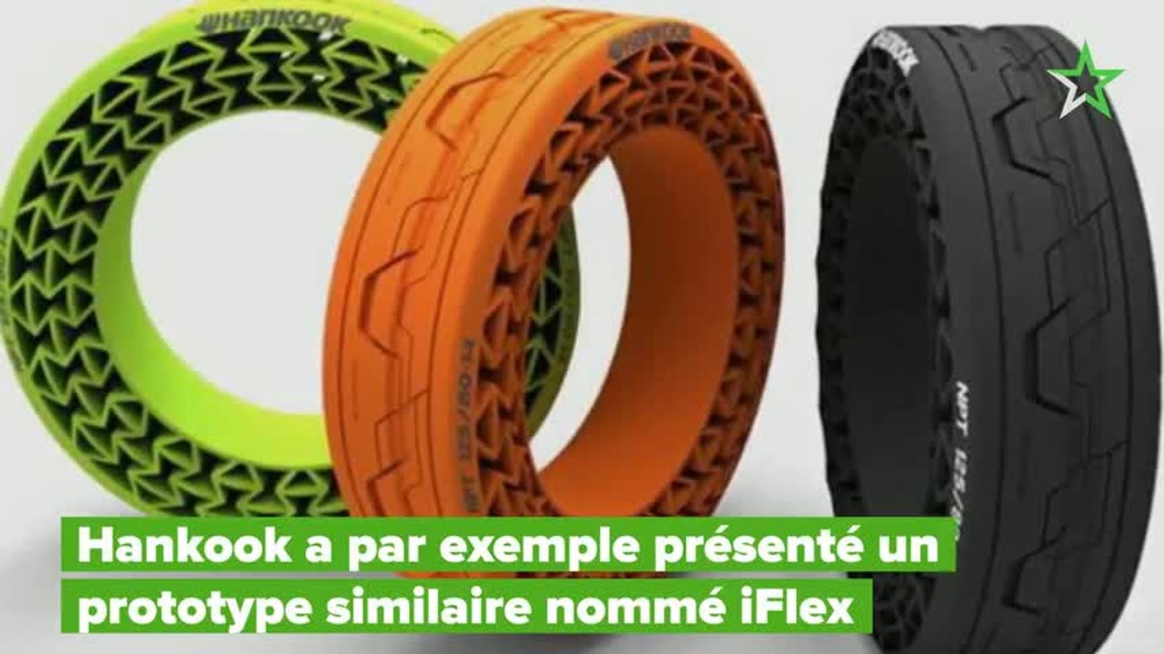 Michelin Uptis, pneu sans air et increvable