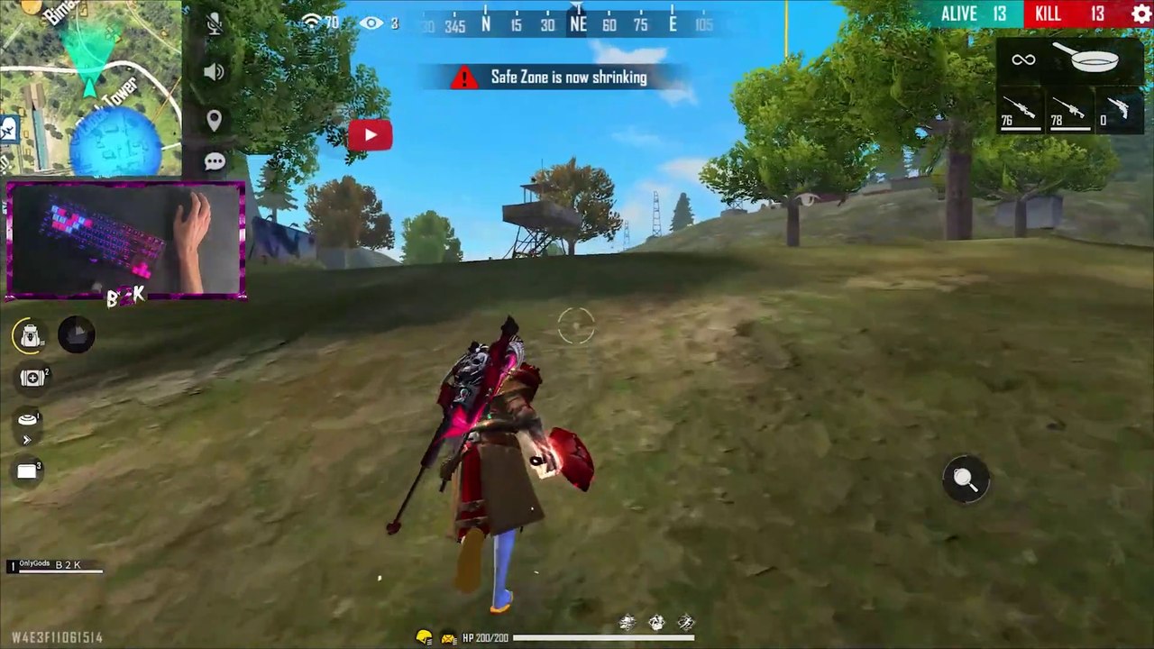 B2K] LAGGY GAMEPLAY SOLO | SOLO 21 KILLS