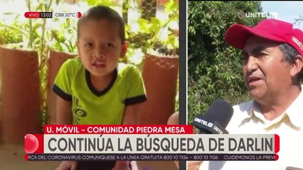 No hay rastro de la niña Darlin a cuatro días de su desaparición y se investiga rapto