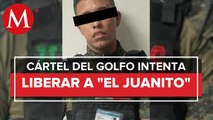 Se fuga y es recapturado hombre implicado en liberación de líder criminal en Reynosa