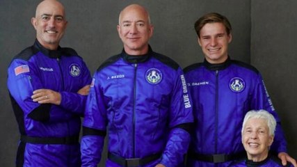 Good news: After Branson, Bezos blasts off to space
