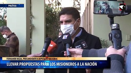 Llevar propuestas para los misioneros a la Nación