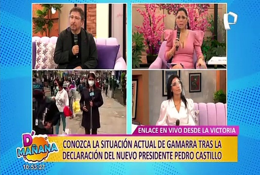 Este es el panorama en Gamarra tras proclamación de Pedro Castillo