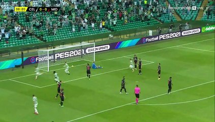 Liel Abada Goal, Nir Bitton red card - Celtic 1-0 Midtjylland