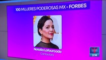 Sheinbaum, Kenya Cuevas y Natalia Lafourcade, entre las 100 mujeres más poderosas de México