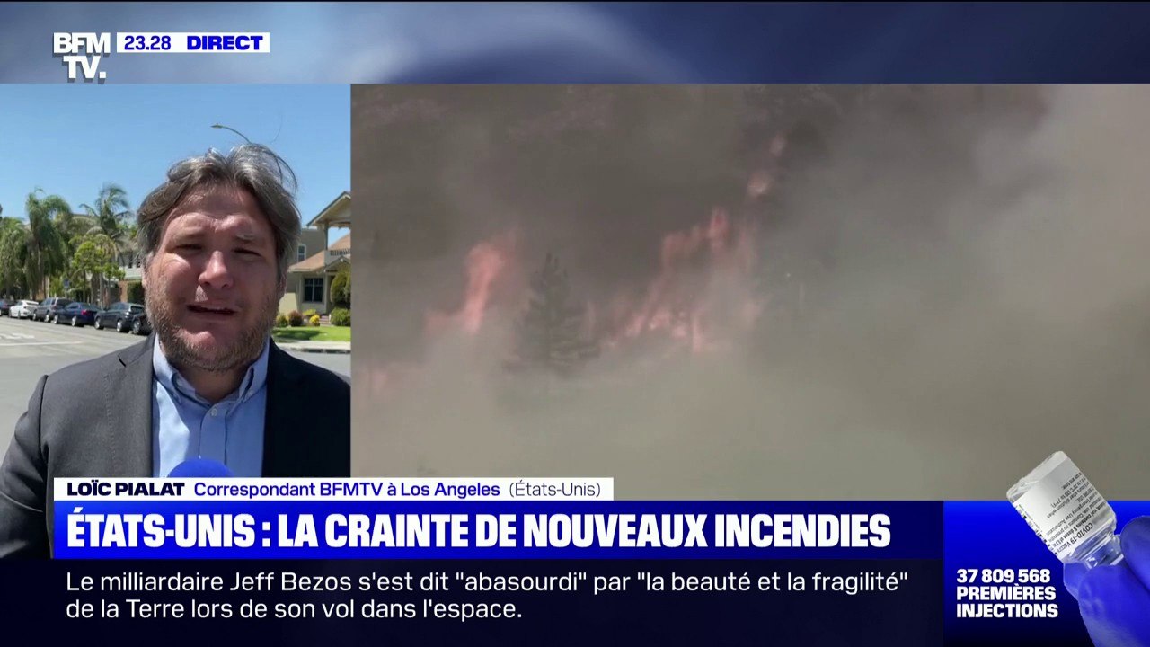 D'importants incendies frappent l'ouest des États-Unis