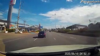 Blown Tire Leads to Lumber Truck Tip Over