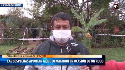 Las sospechas apuntan a que lo mataron en ocasión de un robo
