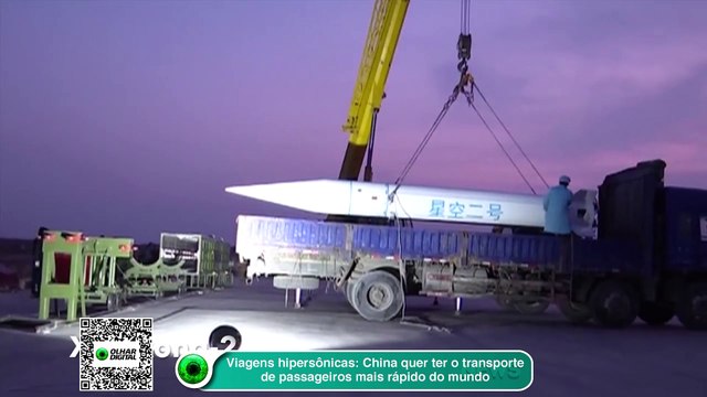 Viagens hipersônicas China quer ter o transporte de passageiros mais rápido do mundo