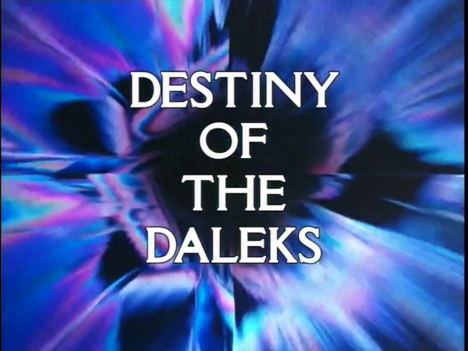 Doctor Who clásico Temporada 17 episodio 2 "Destiny of the Daleks part 2" (subtítulos en español)