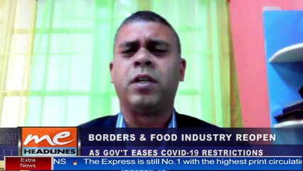 Stakeholders On Border & Food Industry Reopening