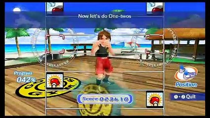 Golds Gym Cardio Workout Advanced Ducking Combo Part 1