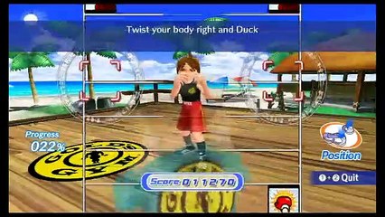 Golds Gym Cardio Workout Advanced Ducking Combo Part 2