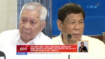 Ex-DFA sec. Del Rosario, sinagot ang banta ni Pres. Duterte na siya'y idedemanda ng libelo | UB