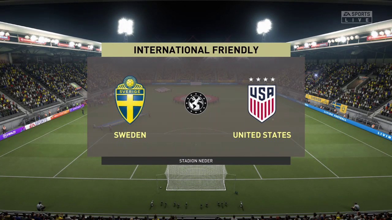 Sweden Women vs United States Women || Tokyo 2020 Olympics - 21st July 2021 || Fifa 21