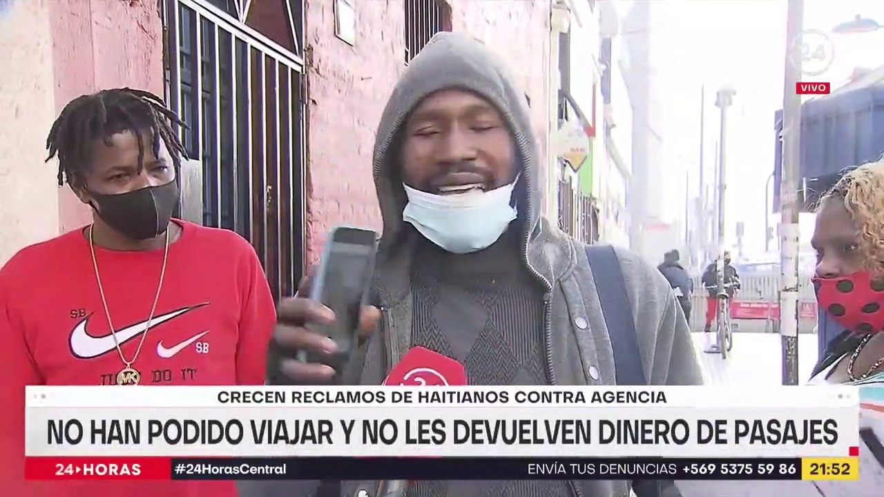 ¡Dejen que se vayan!: Haitianos quieren retornar a Wakanda pero no pueden - TVN
