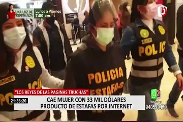 Jockey Plaza: intervienen a mujer con cerca de US$33 mil producto de una estafa