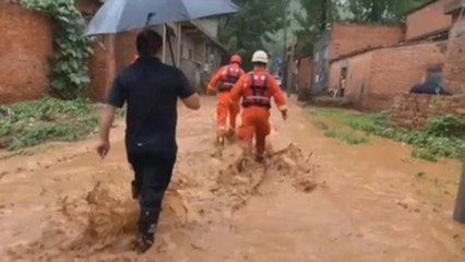 Al menos 12 muertos por las lluvias torrenciales en el centro de China