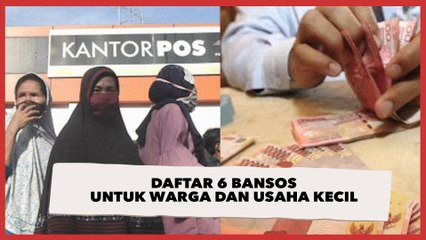PPKM Darurat Diperpanjang, Jokowi Tebar Bansos Tunai, Sembako hingga Insentif Rp 1,2 Juta