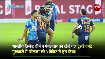 दीपक चाहर के ऑलराउंड प्रदर्शन से टीम इंडिया ने जीती सीरीज