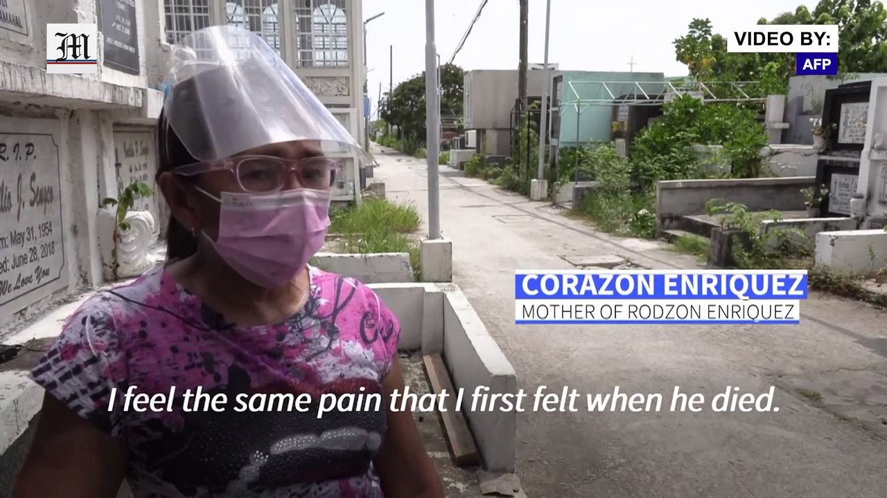 Philippine drug war victims exhumed as grave leases expire video