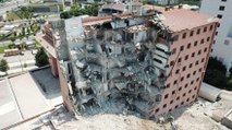 Haydarpaşa Numune Hastanesi’nin dahiliye binasının yıkımına başlandı