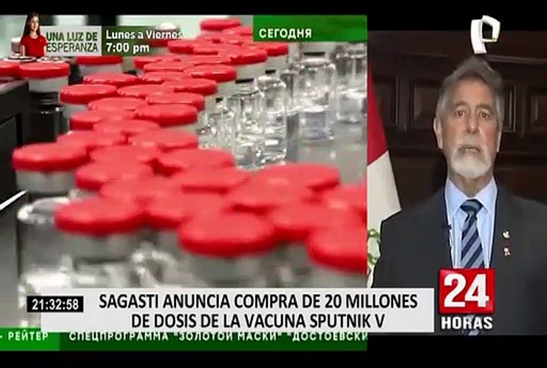 Sputnik: 10 millones de ciudadanos podrán ser vacunados con dosis de vacuna rusa