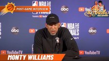 Monty Williams Very Choked Up After Finals Loss | Postgame Interview