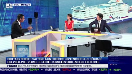 Jean-Marc Roué (Brittany Ferries): Brittany Ferries s'attend à un exercice 2021 encore plus dégradé que 2020 - 21/07