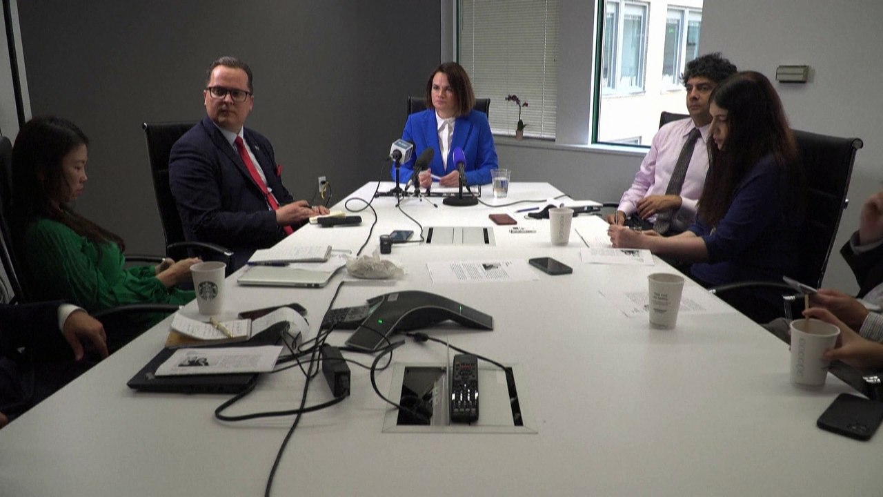 Светлана Тихановская: "Линия фронта проходит через Беларусь"